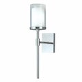 Norwell Kimberly Sconce - Polished Nickel 8970-PN-CL